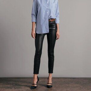 Rag & Bone Nina Skinny Leather Pant
